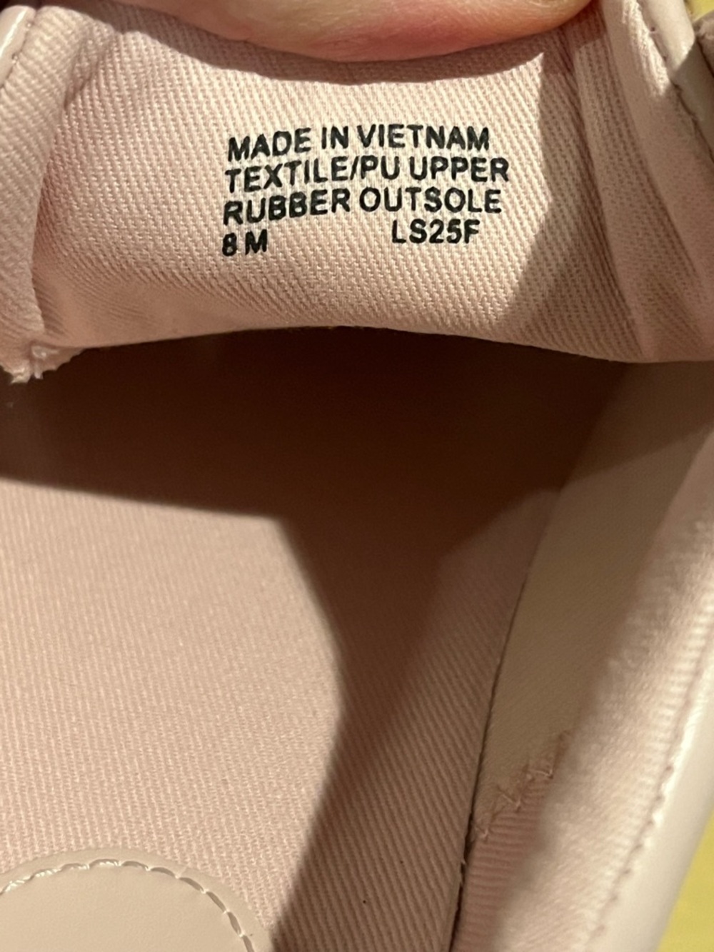 Michael Kors Romey Pink Lace Up Crystal Embellished Platform Shoes size 8 New - Picture 8 of 11